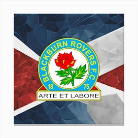 Blackburn Rovers F.C Logo Wall Art 15 Canvas Print