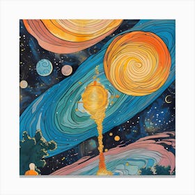 Big Bang Theory Canvas Print