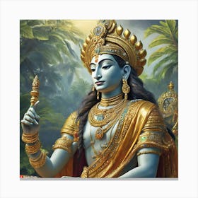 Vishnu 5 Canvas Print