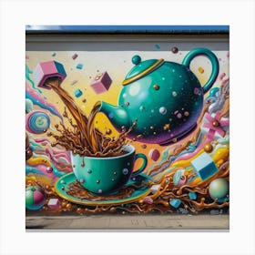 Tea Art 279 Canvas Print