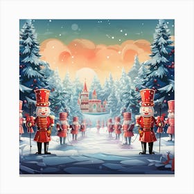 Christmas Nutcrackers 3 Canvas Print