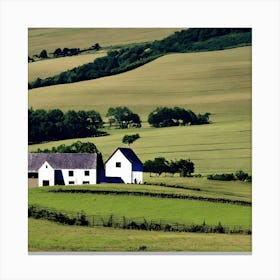 Farm In Scotland Canvas Print