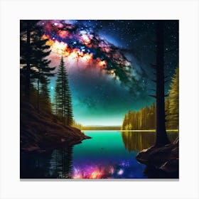 Milky Way 46 Canvas Print