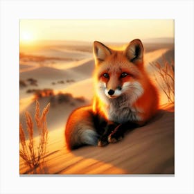 Wild Animal Illustration 21 Canvas Print