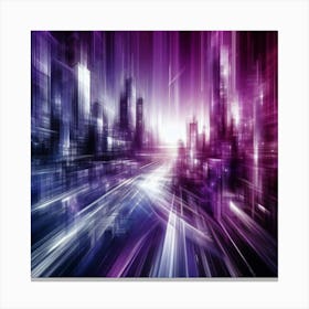 Abstract Cityscape 36 Canvas Print