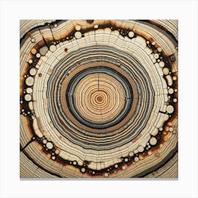 Tree Ring Canvas Print