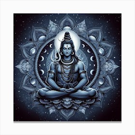 Lord Shiva 34 Canvas Print