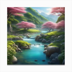 Cherry Blossoms 9 Canvas Print