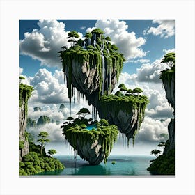 Island In The Sky 16 Canvas Print