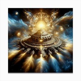 Spaceship 10 Canvas Print