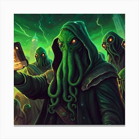 Cthulhu 1 Canvas Print