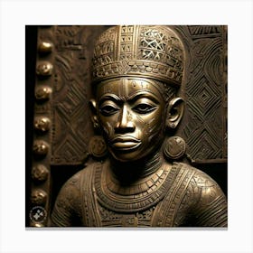 The gods of Rain in Benin kingdom, Nigeria Canvas Print