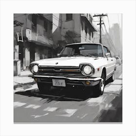 Nissan Celica 2 Canvas Print