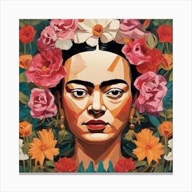 Frida Kahlo 49 Canvas Print
