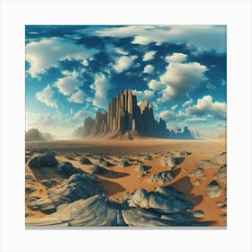 Desert Landscape 2 Canvas Print