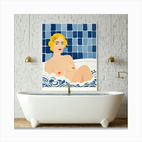 Bath tub Canvas Print