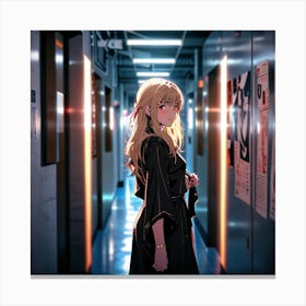 Default Stevie Nicks Hallway Art Print 2 Canvas Print