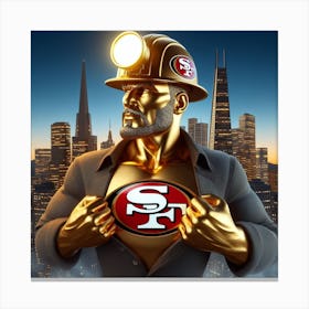 San Francisco 49ers 13 Canvas Print