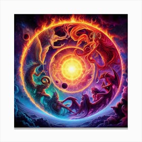 Symbiosis Canvas Print