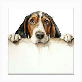 Treeing Walker Coonhound Dog Canvas Print