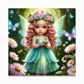 Fairy Girl 1 Canvas Print