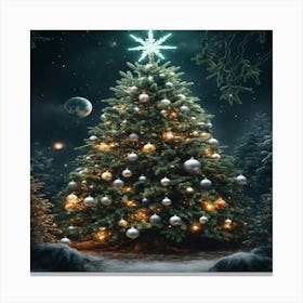 Christmas Tree Canvas Print