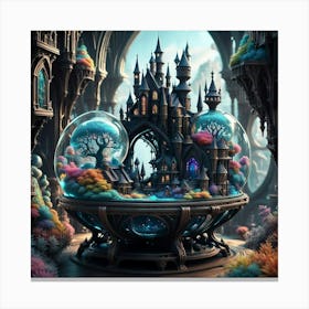 Fairytale Castle 1 Canvas Print