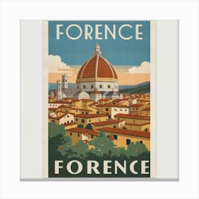 Florence 4 Canvas Print