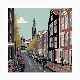 Amsterdam Canvas Print 1 Canvas Print