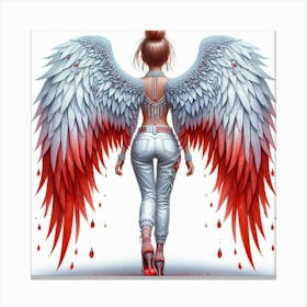 Angel Wings 16 Canvas Print