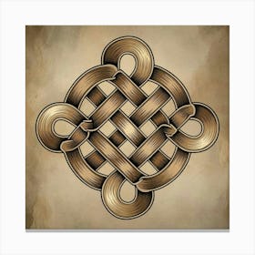 A Detailed Illustration Of A Celtic Knot 94szsuljs3evl0vnar2mfq Ftxvpu8ht6mwjrunxsnz A Canvas Print