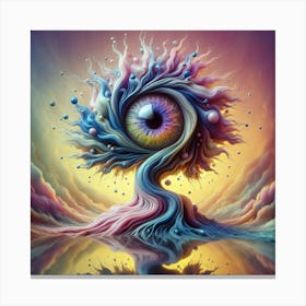 Eye Of The Tree Canvas Print