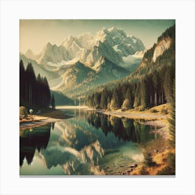 Tranquil Reflections Art Print Canvas Print