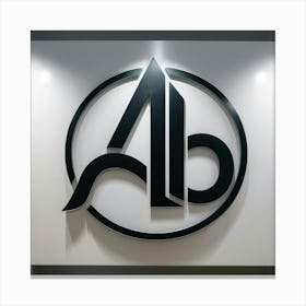 Ab Logo 3 Canvas Print