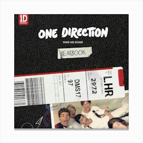 Take Me Home (Yearbook Edition) (by One Direction) Canvas Print