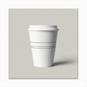 Paper Cup 1 Canvas Print