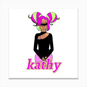 Kathy v3 Canvas Print