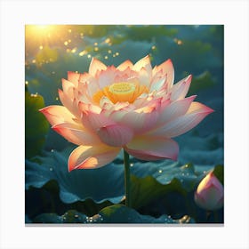 Lotus Flower 9 Canvas Print