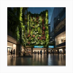 Plant Wall Canvas Print