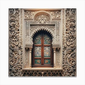 Ornate Window Canvas Print