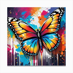 Butterfly Painting 37 Canvas Print