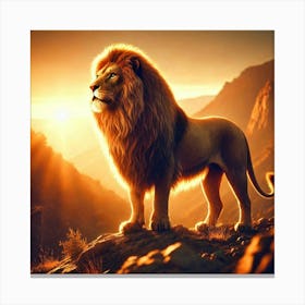 Lion King 46 Canvas Print