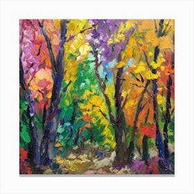 Autumn Forest 25 Canvas Print