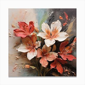 Alstroemeria 2 Canvas Print