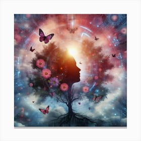 Tree Of Life 4 Canvas Print