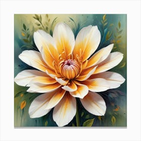 Dahlia 30 Canvas Print