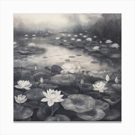 Water Lilies Canvas Print