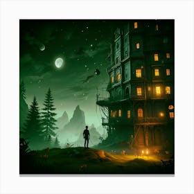 Dark Castle Canvas Print