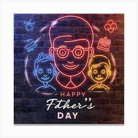 Happy Father's Day - Fathers_Day_motivational_images Canvas Print