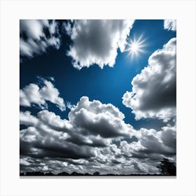 Cloudy Sky 22 Canvas Print